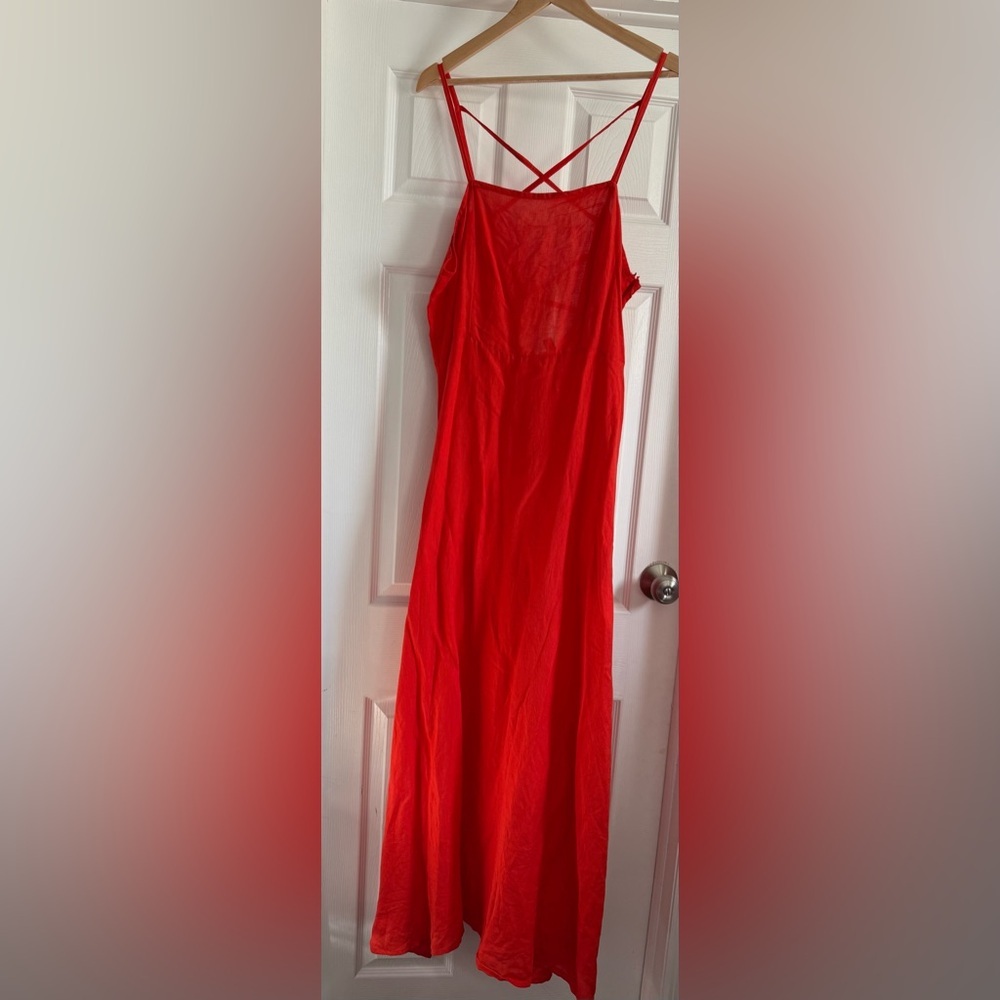 Carmakoma Vibrant Red Maxi Dress - Picture 2 of 8